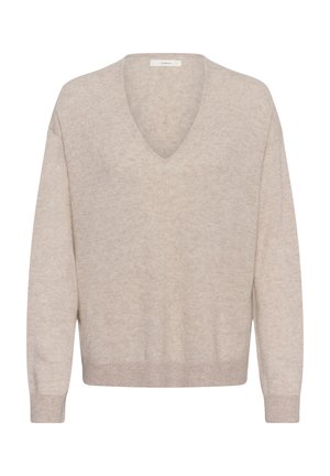 InWear, TALLYIW MONIKA V-NECK - Pullover - cinder melange