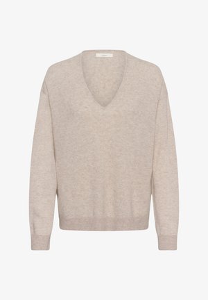 InWear, TALLYIW MONIKA V-NECK - Pullover - cinder melange