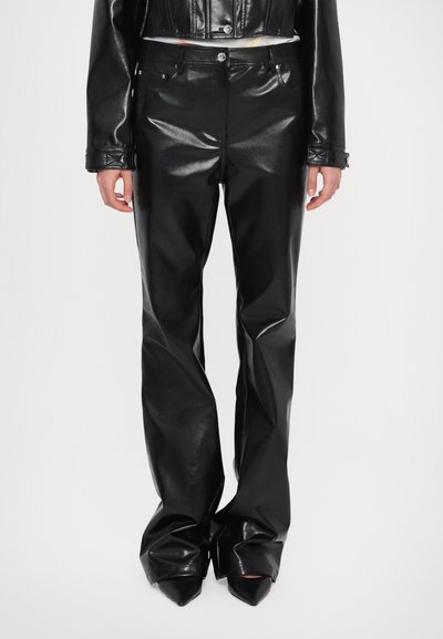 Rabanne Wijde jeans - black