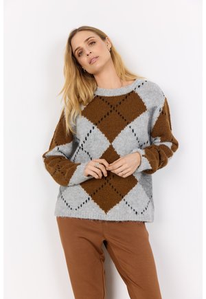 Soyaconcept ACACIE - Pullover - lt grey melange combi