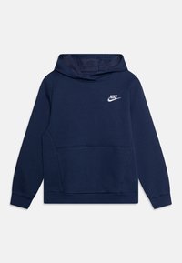 Nike Sportswear CLUB UNISEX - Luvtröja - midnight navy/white