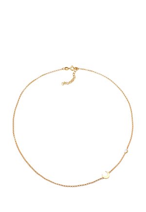 Elli CHOKER HALF MOON - Naszyjnik - gold-coloured