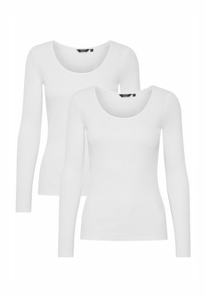 OXISKAT - Topper langermet - white white