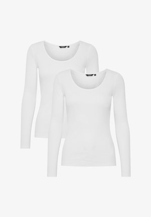 OXISKAT - T-shirt à manches longues - white white