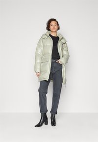 Tommy Jeans ALASKA PUFFER - Abrigo de plumas - faded willow
