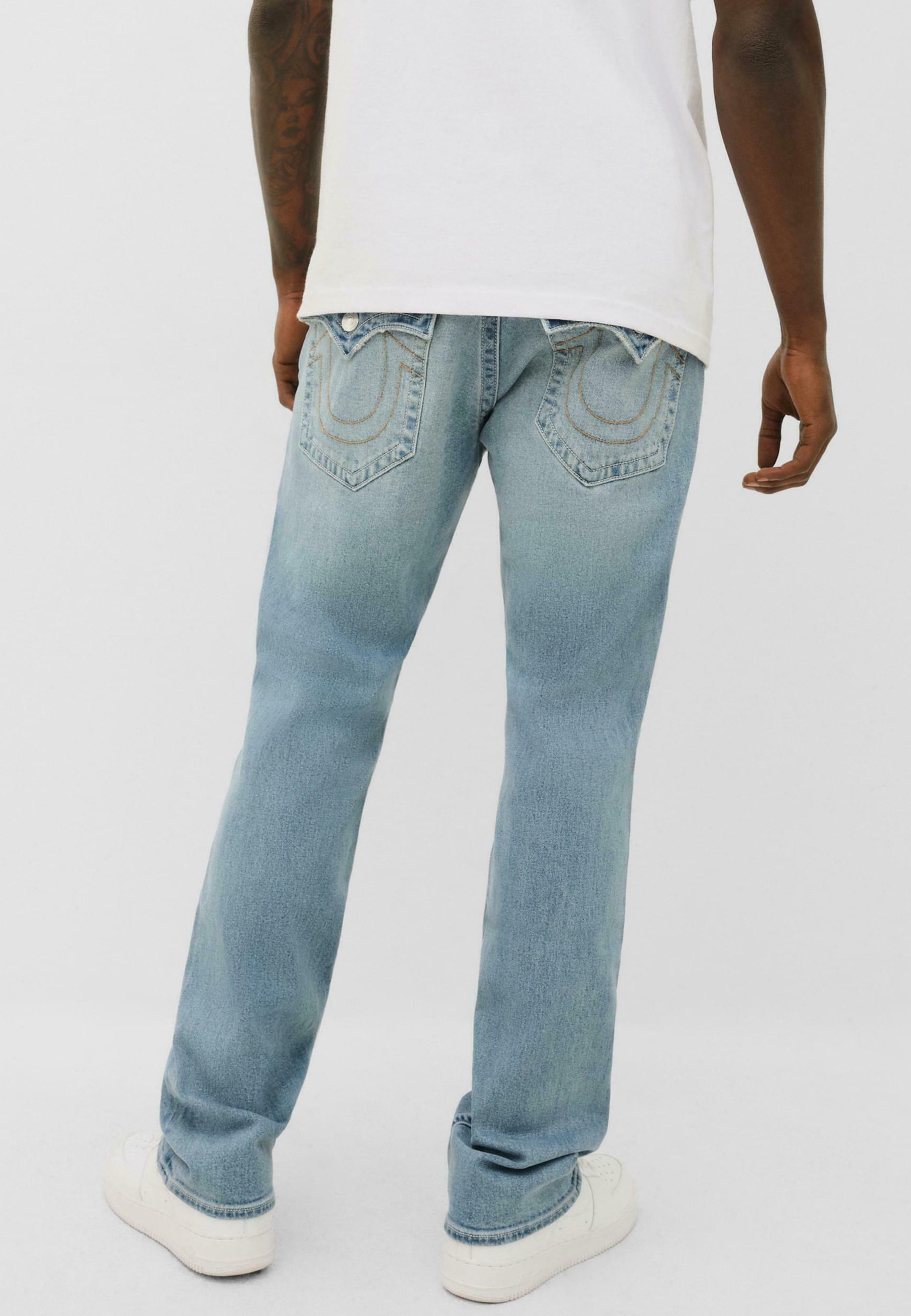 True Religion Blugi drepți - medium washed blue/albastru - Zalando.ro