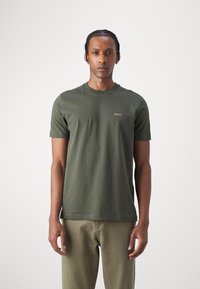 BOSS - T-shirt basic - open green Miniatuurafbeelding 1