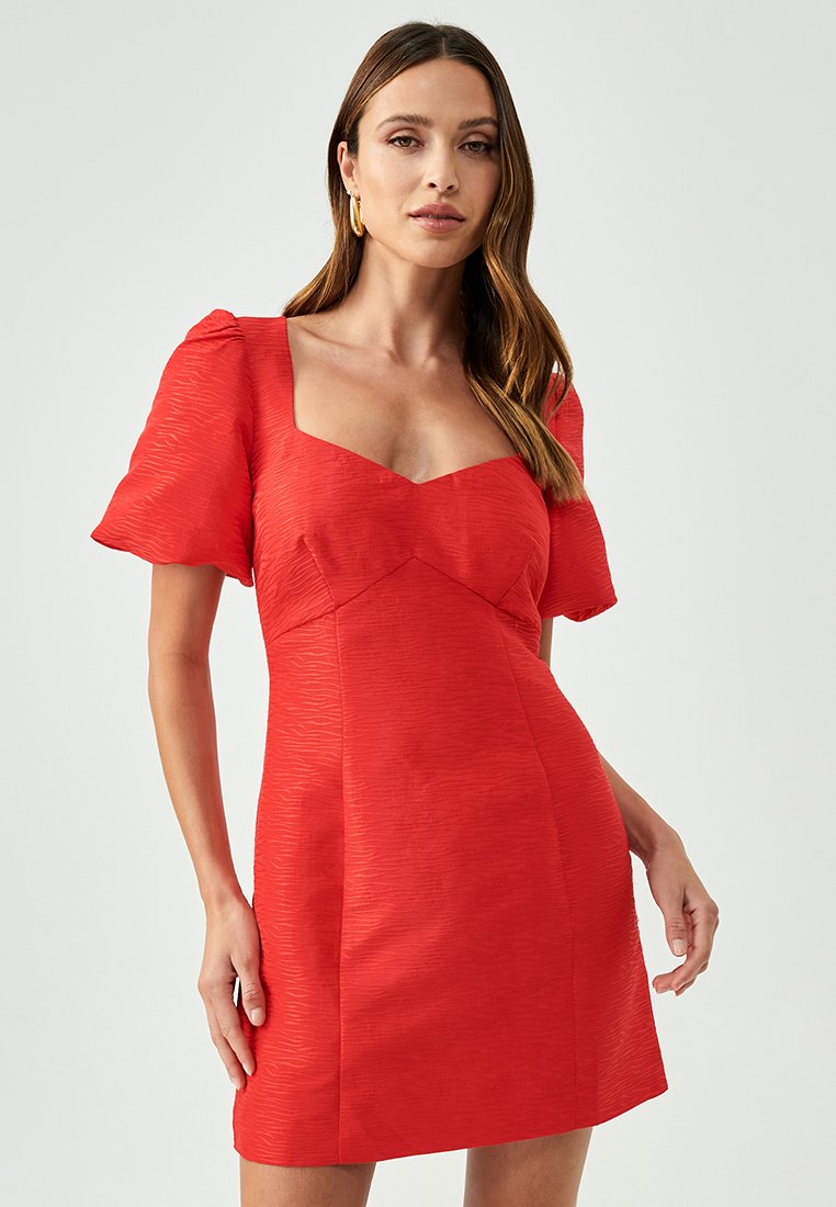 Robe Fleurie Marron, Vert Et Crème R&K - Taille UK 14, Neuve Avec Petits Défauts