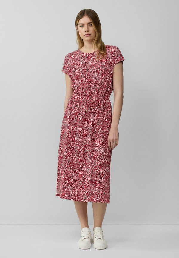 Jerseykleid - mohnrot