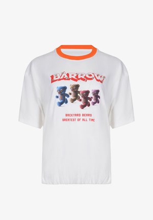Barrow, T-SHIRT BARROW DONNA - Triko s potiskem - bianco