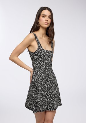 FLORAL  - Vestito casual - var nero