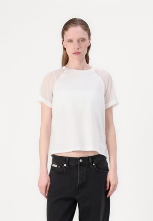 ANNIE TEE - Basic T-shirt - optic white