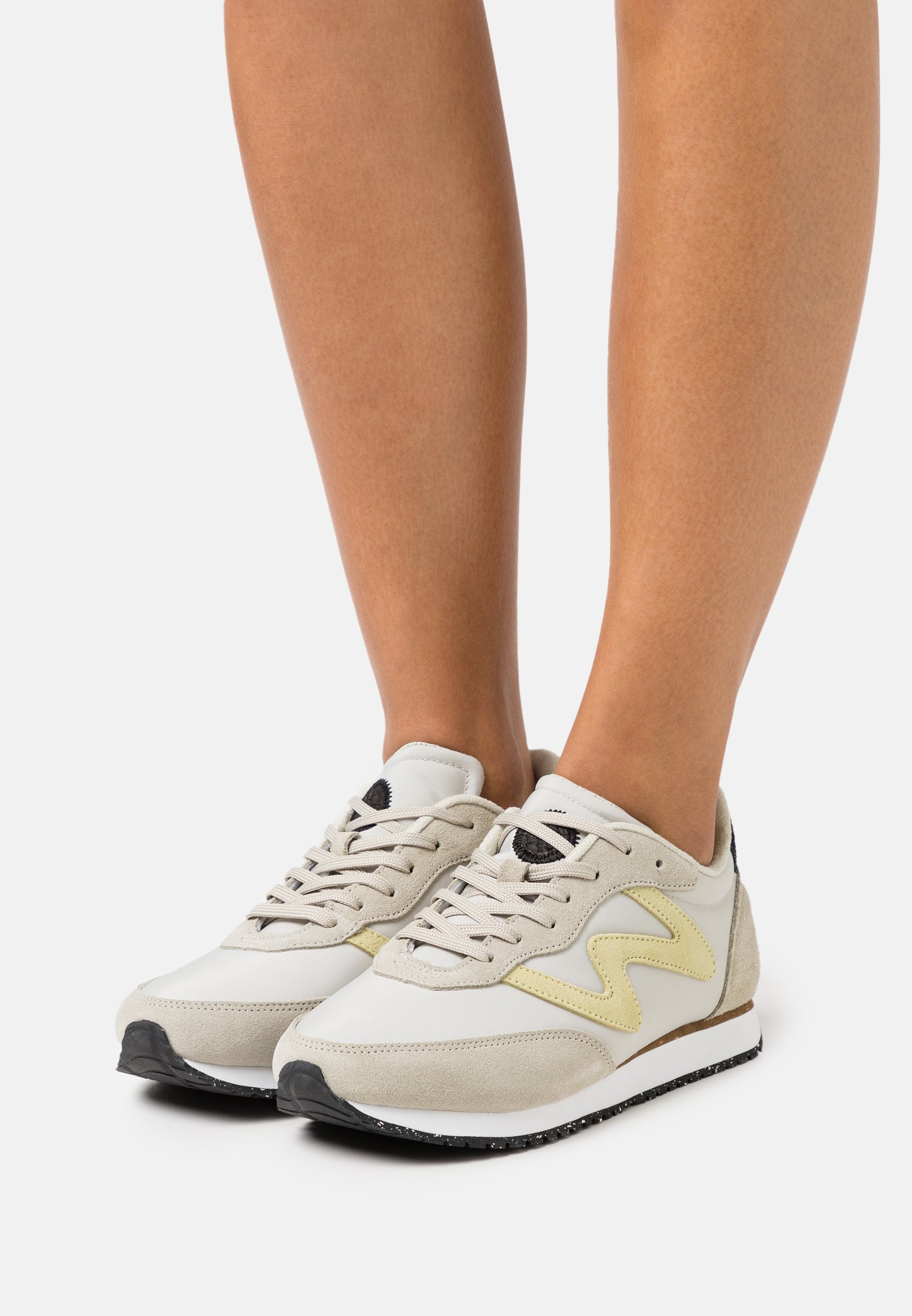 Woden OLIVIA II - Sneakers laag - pelican/lemongrass/Beige - Zalando.nl