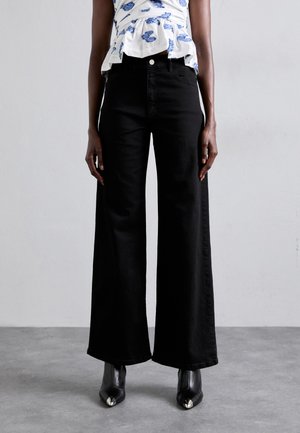 NICETTE - Relaxed fit jeans - black denim