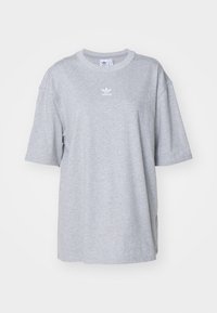 TEE - Lihtne T-särk - medium grey heather