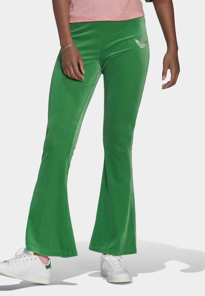 adidas Originals FLARED Leggings Trousers brown desert/grey