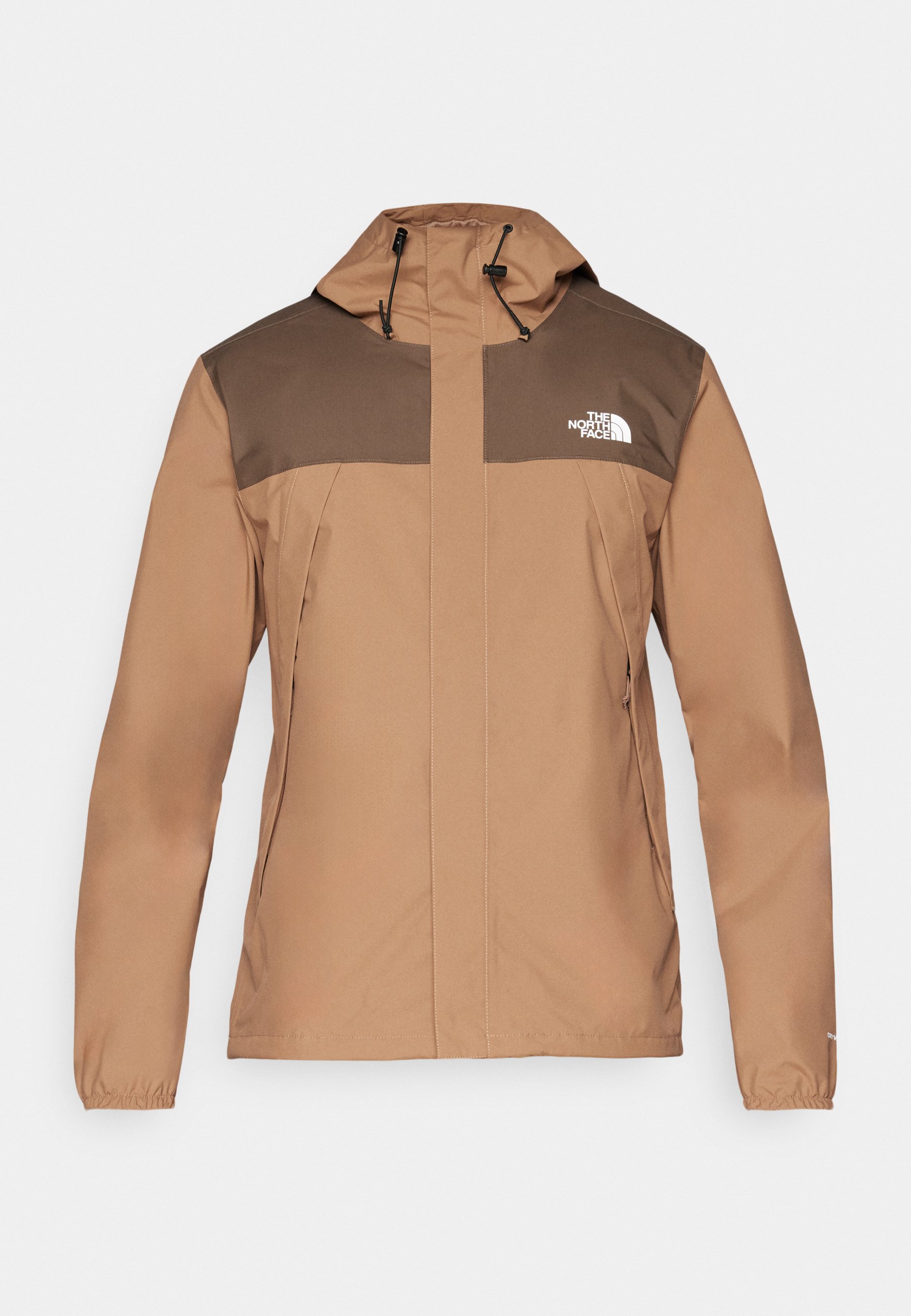 The North Face ANTORA JACKET - Hardshell jacket - latte/smokey