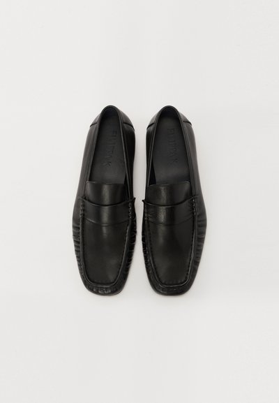 Filippa K GATHERED DETAIL - Mokasíny - black