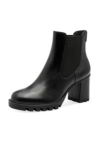 Tamaris ELEGANTE CHELSEA MIT TOUCH-IT ANTISHOKK - Platform-nilkkurit - black matt