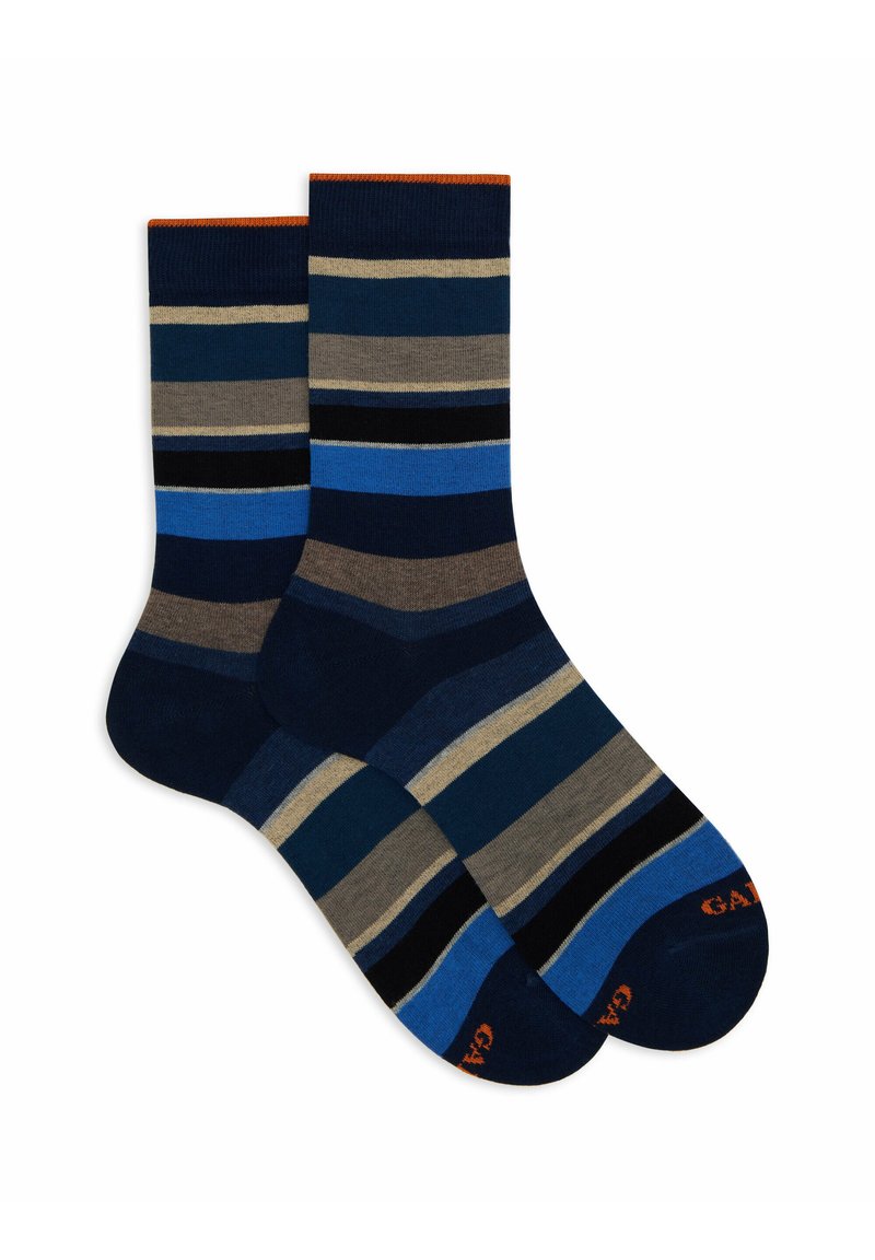 Gallo SHORT WITH STRIPES - Calze - royal corda