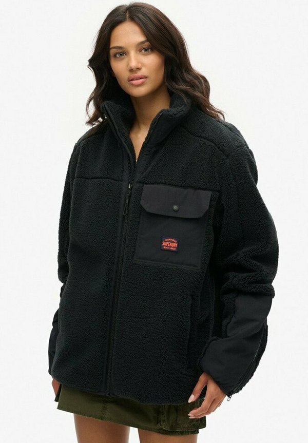 EXPEDITION BORG HYBRID - Fleecejacke - noir