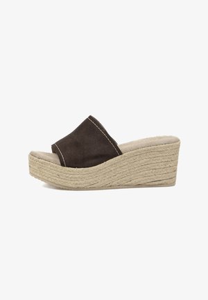 Kamome, POPA - Mules de tacón - marrón