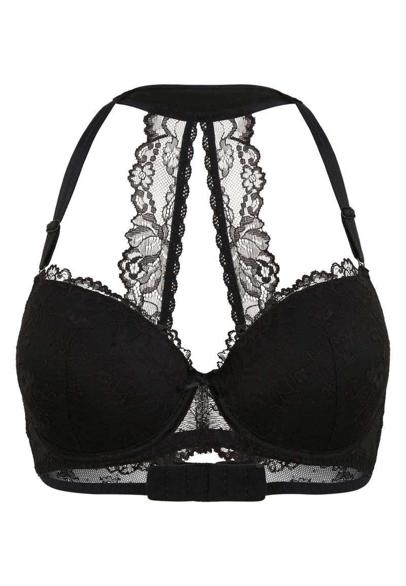 schwarzer bh LASCANA SCHALEN - Push-up BH - schwarz - Zalando