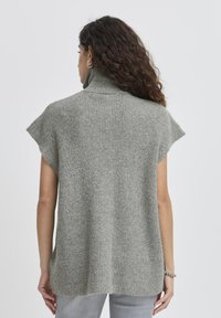 ICHI Kardigán - grey melange