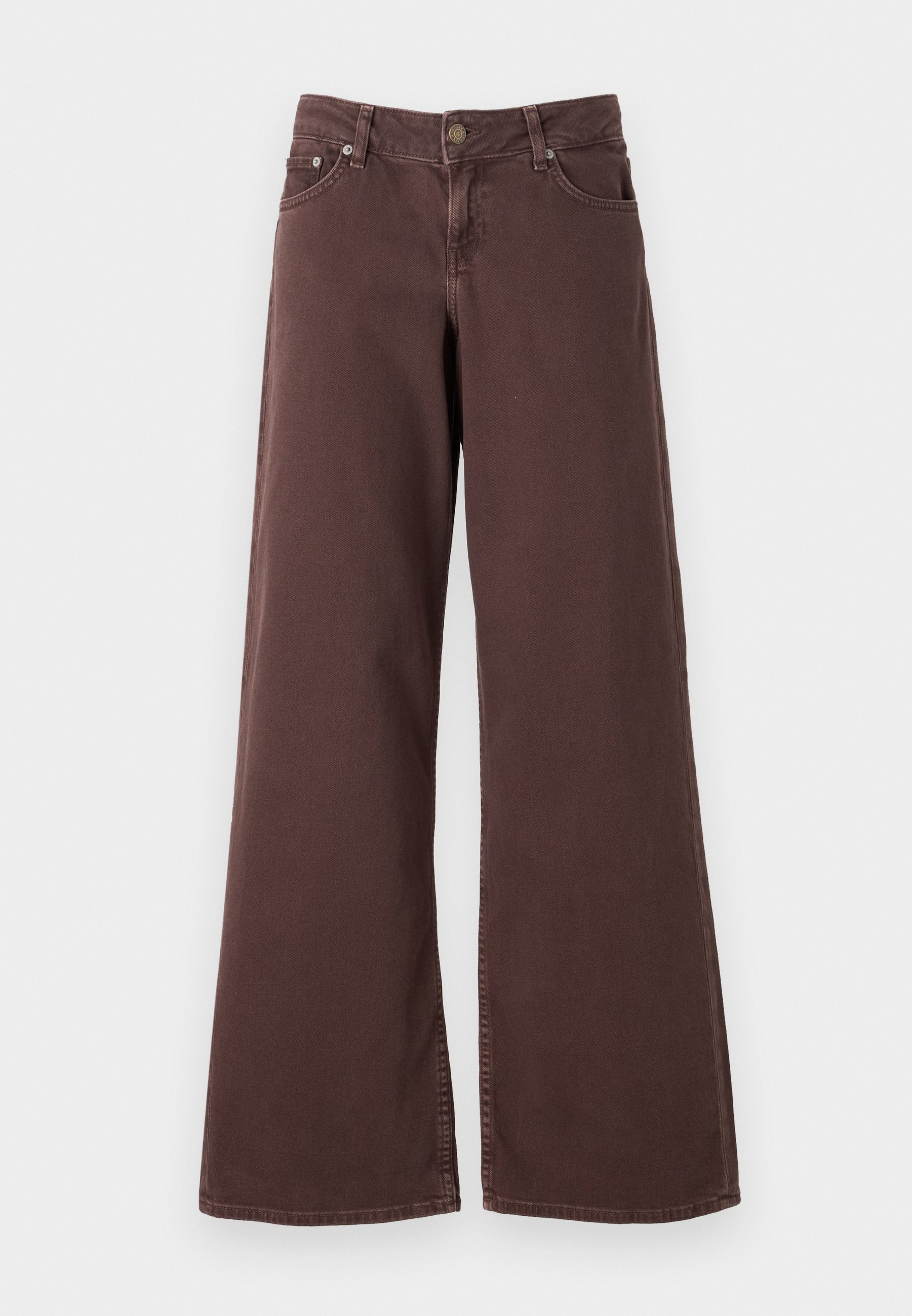 JJXX JXTOKYO WIDE - Wide Leg - seal brown/brown - Zalando.co.uk