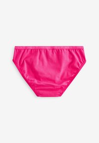 Ljusröd bikiniunderdel i slät tyg, med en stretchig midja som har diskret logodetalj. Klassisk skärning och sömlös design.