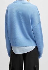 HUGO Neule - light blue