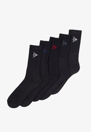 Dunlop, 5 PACK - Chaussettes - black