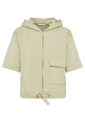 Zip-up sweatshirt - summer pear