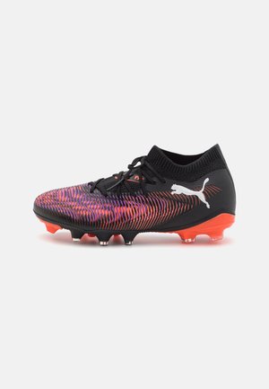 FUTURE 8 MATCH - Chaussures de football pour gazon synthétique - black/white/glowing red