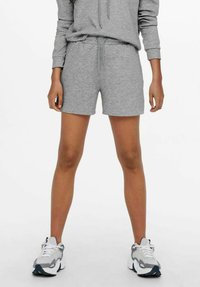 ONLY Play - ONPLOUNGE LIFE SHORTS - Športne kratke hlače - light grey melange Miniaturna slika 1