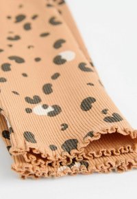 Next COSY SET - Legíny – nohavice - tan brown leopard print