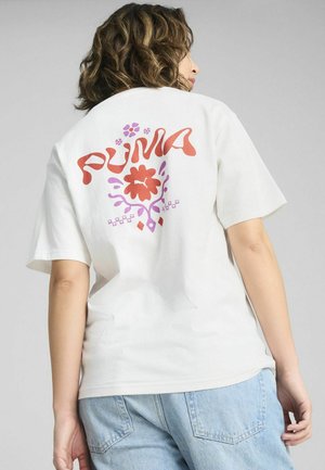 FLORAL - T-Shirt print - white