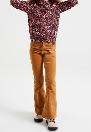 WE Fashion, T-shirt à manches longues - orange