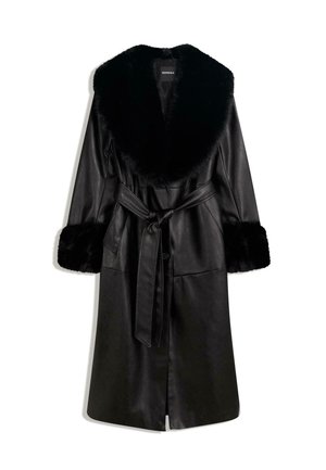 EFFECT WITH CONTRAST - Klassisk kappa / rock - black