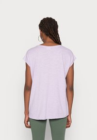 Noisy May NMMATHILDE LOOSE LONG - T-shirt básica - pastel lilac