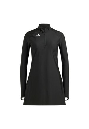 adidas Performance 3-STRIPES LONG SLEEVE - Surfshirt - black