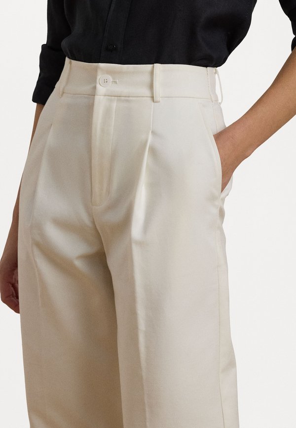 Double Faced Cotton Ankle Trouser - Trousers2