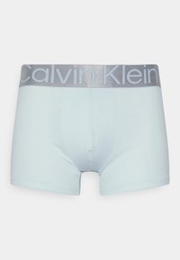 Calvin Klein Underwear TRUNK 3 PACK CKR STEEL COTTON - Kitsad bokserid - grey sky/turned mango