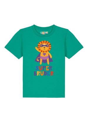 LÖWE SUPERBRUDER - Print T-shirt - go green
