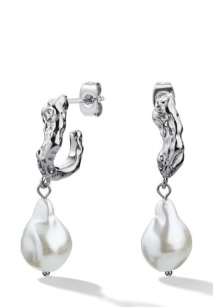 HOOPS - Oorbellen - silver-coloured