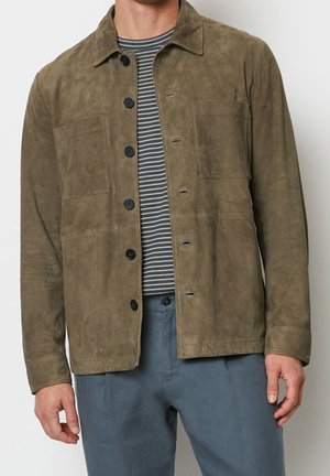 Marc O'Polo Lederjacke - brown