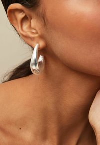 Next CHUNKY OVAL HOOPS - REGULAR FIT - Earrings - silver tone