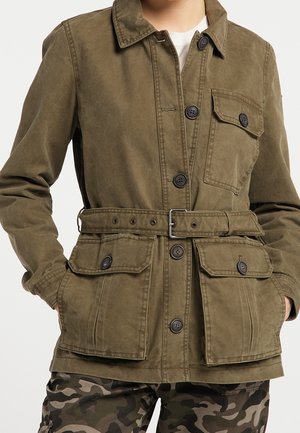 Veste mi-saison - green