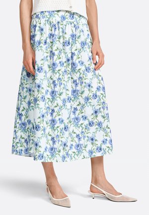 Rich & Royal MIDI - Maxi skirt - palace blue