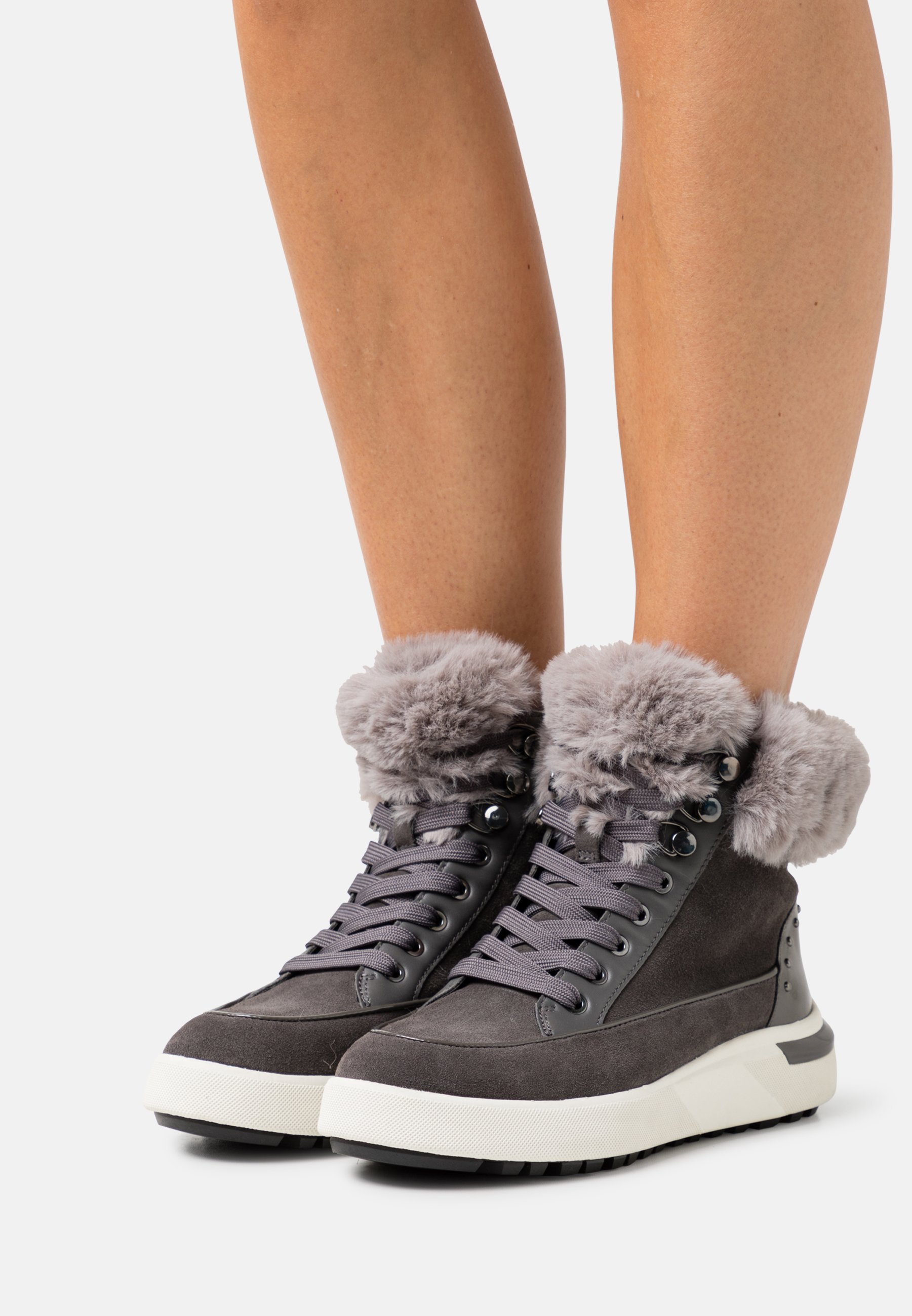 Geox DALYLA ABX - Botas para la nieve - dark grey/gris oscuro - Zalando.es